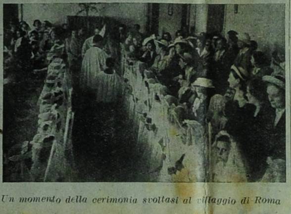 Commovente cerimonia al villaggio E. 42 di Roma - foto
Un momento dal« cerimonia