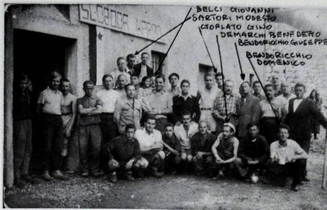 LUNGO IL CALVARIO DELLA DEPORTAZIONE NEL GIUGNO 1945
Cinque compagni di sventura fucilati a Fiume di GINO GORLATO - foto